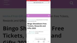 Free Tickets For Bingo Showdown